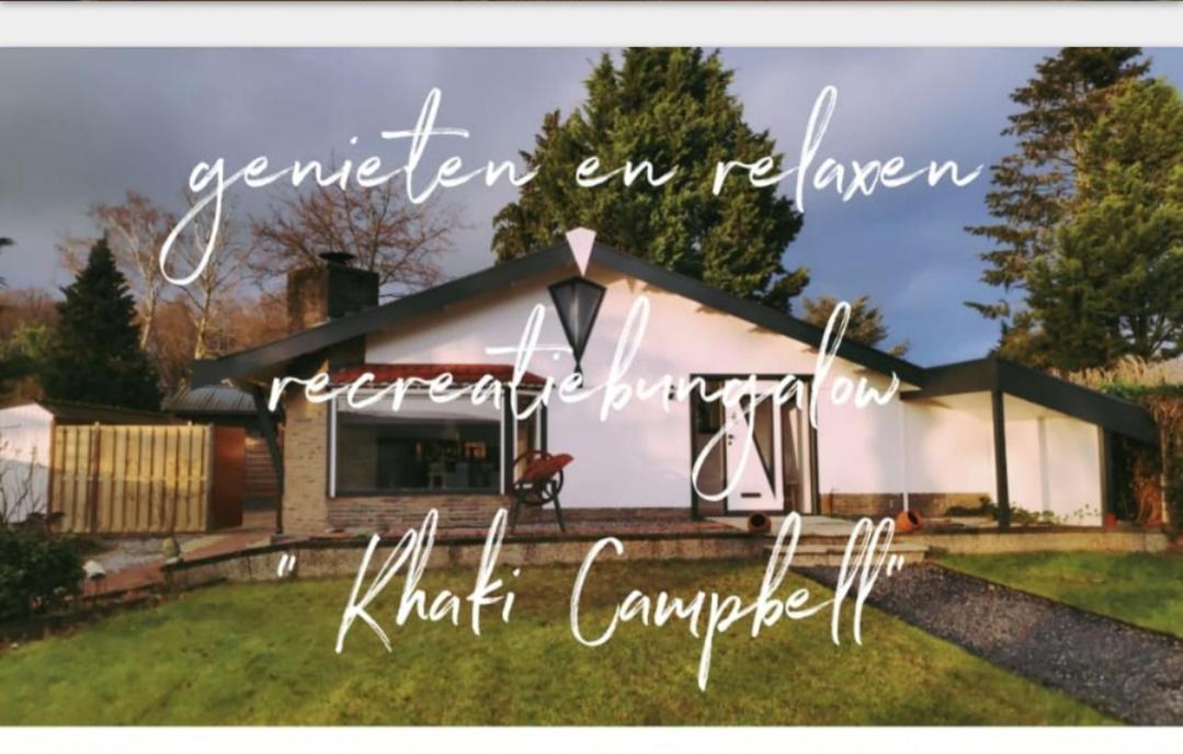 Khaki Campbell Villa Ermelo Exterior foto